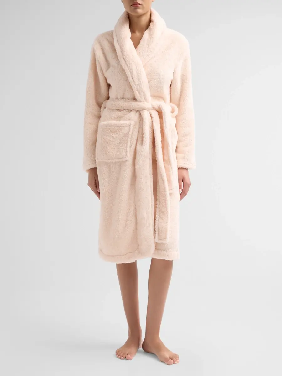 Papinelle Women's Cosy Plush Tie-Waist Robe | Thumbnail 2 Papinelle Women's Cosy Plush Tie-Waist Robe | Thumbnail 2