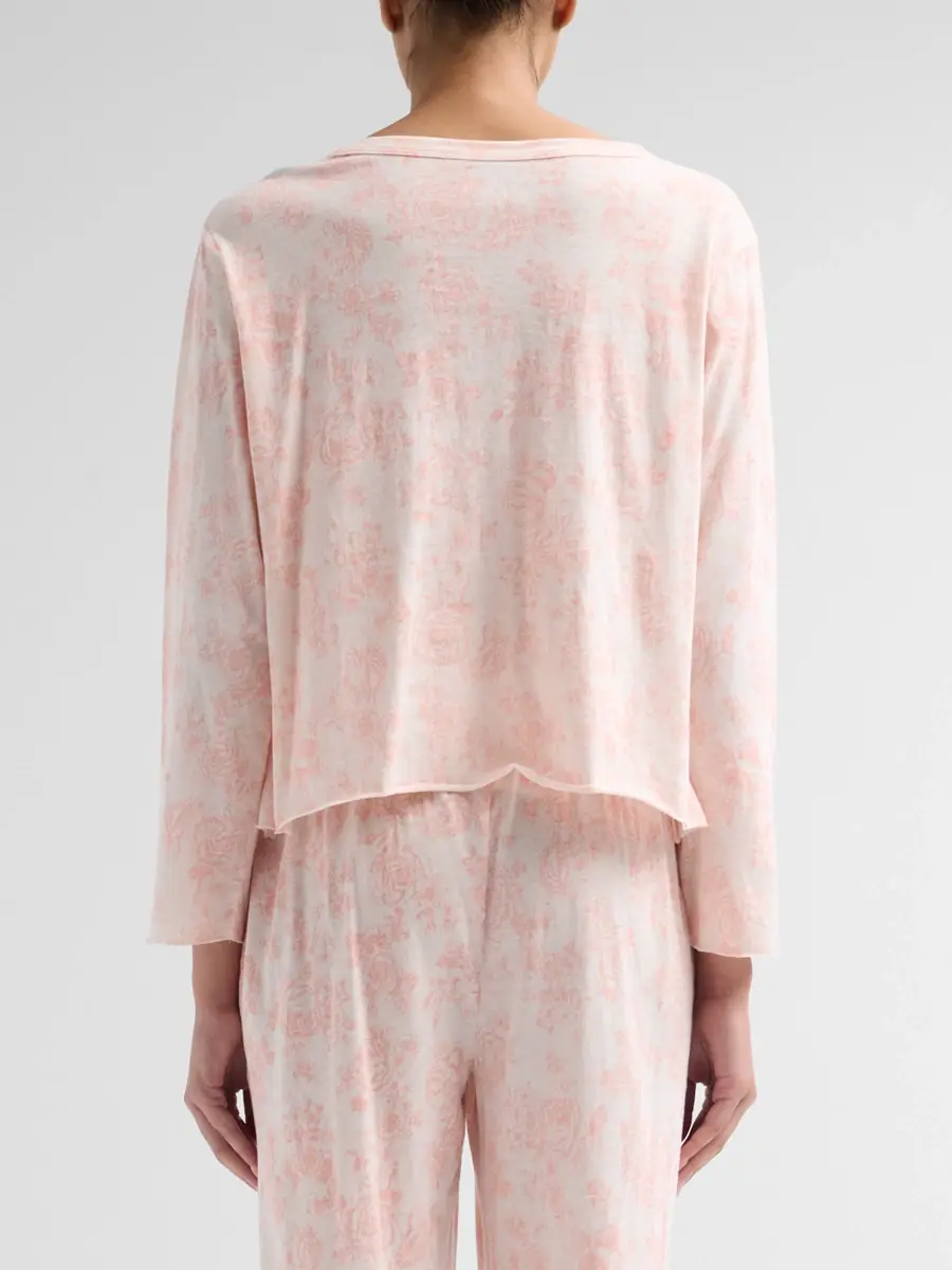 Papinelle Women's Nostalgia Floral Cotton Pajamas | Thumbnail 3 Papinelle Women's Nostalgia Floral Cotton Pajamas | Thumbnail 3