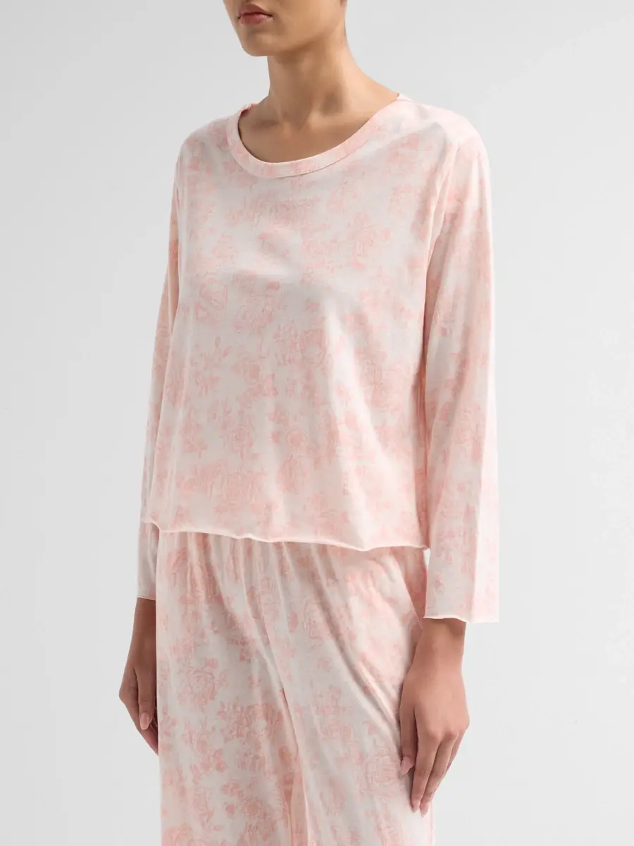 Papinelle Women's Nostalgia Floral Cotton Pajamas | Thumbnail 4 Papinelle Women's Nostalgia Floral Cotton Pajamas | Thumbnail 4