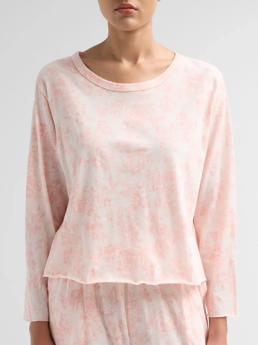 Papinelle Women's Nostalgia Floral Cotton Pajamas | Thumbnail 5 Papinelle Women's Nostalgia Floral Cotton Pajamas | Thumbnail 5