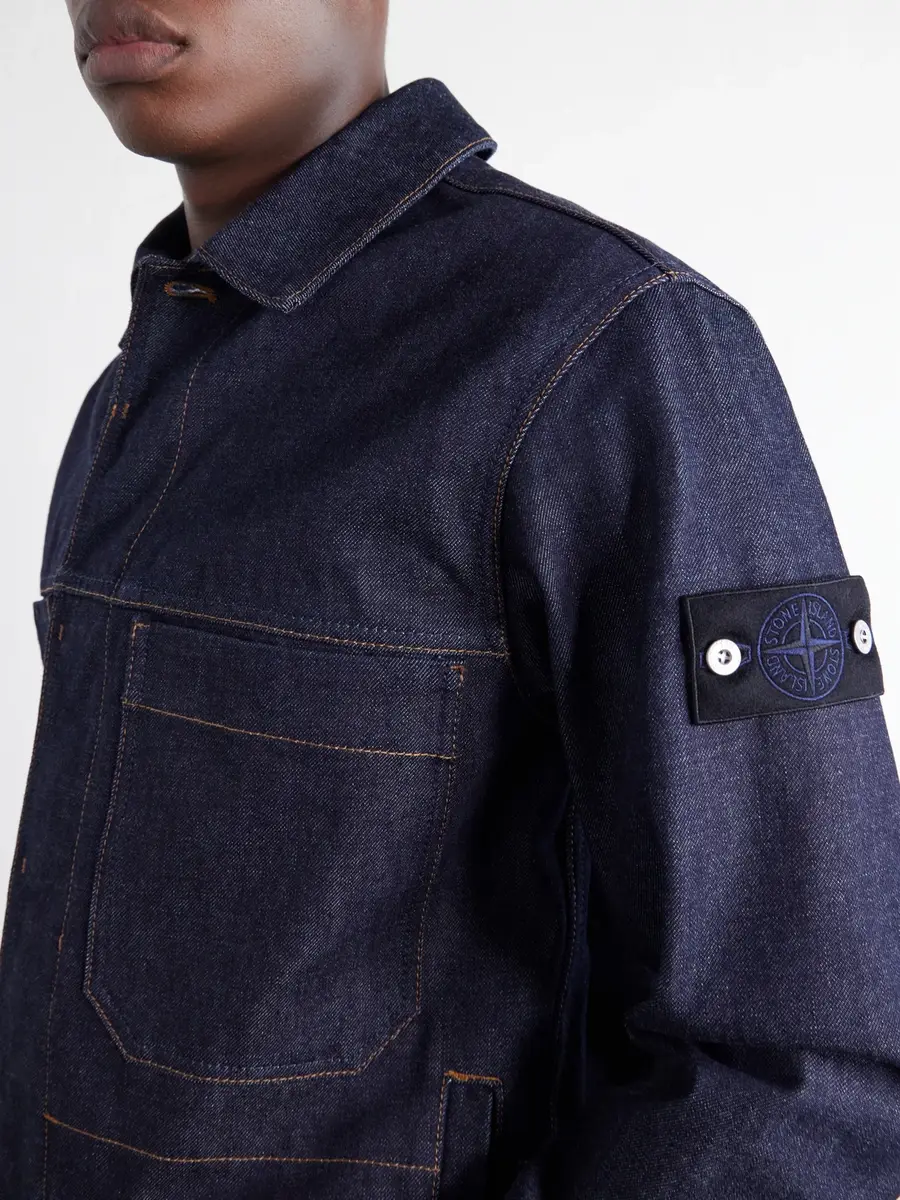 Stone Island STONE ISLAND DENIM Indigo Raw Jacket - Men | Thumbnail 5