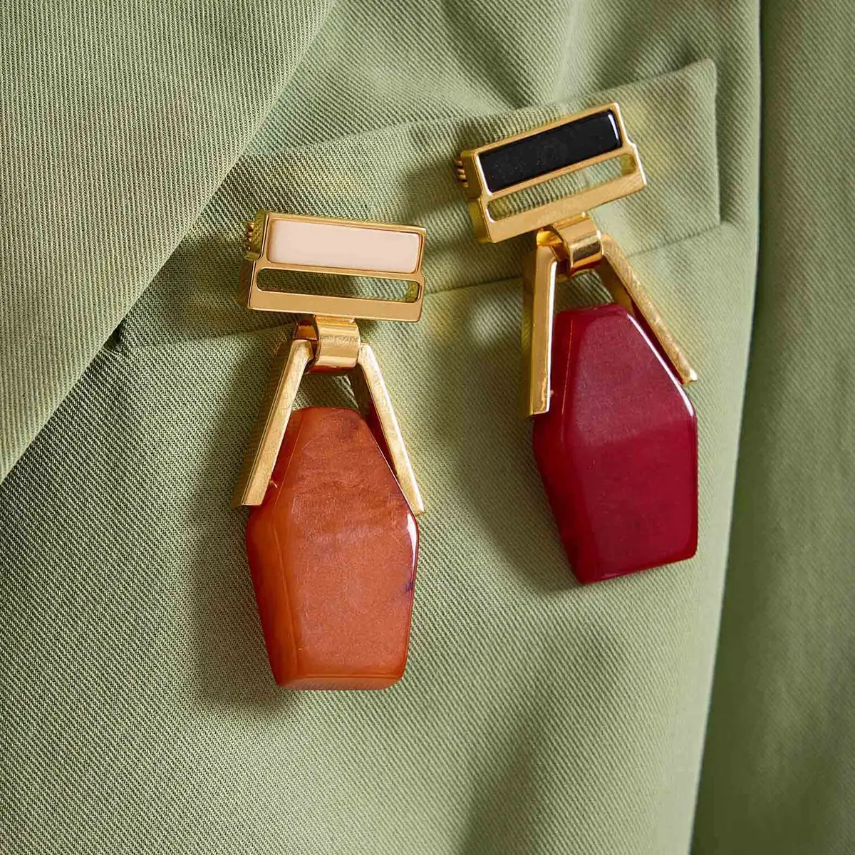La Double J Portal Brooch | Thumbnail 2 La Double J Portal Brooch | Thumbnail 2