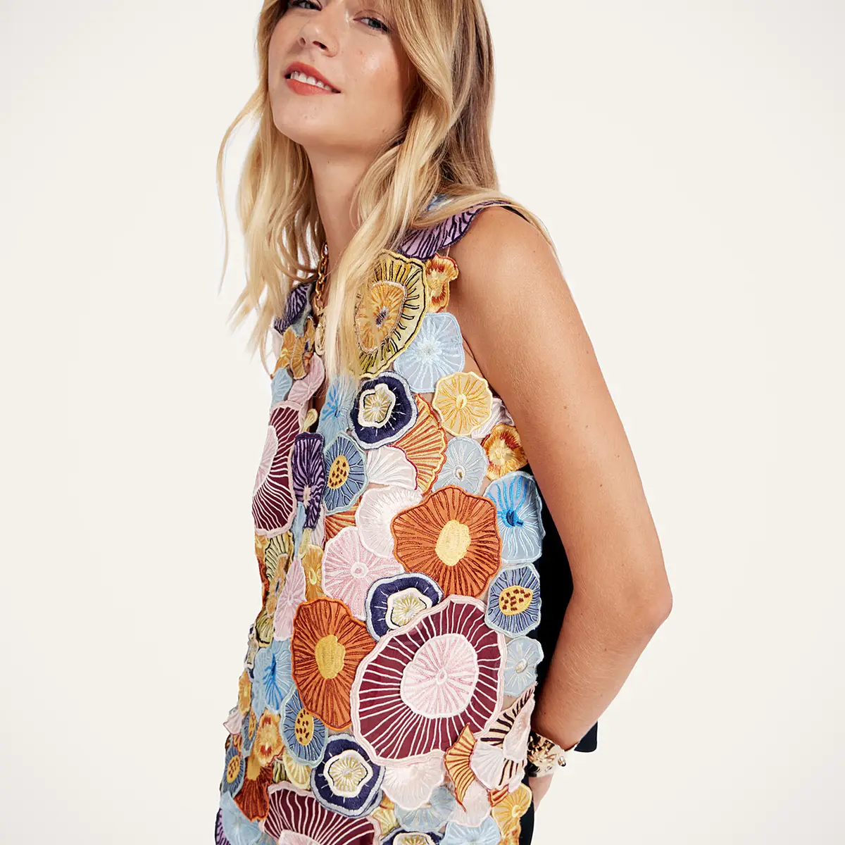 La Double J V-Neck Scala Top | Thumbnail 4 La Double J V-Neck Scala Top | Thumbnail 4