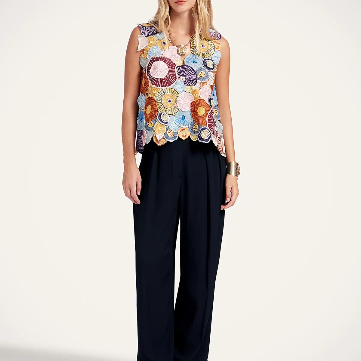 La Double J V-Neck Scala Top | Thumbnail 5 La Double J V-Neck Scala Top | Thumbnail 5