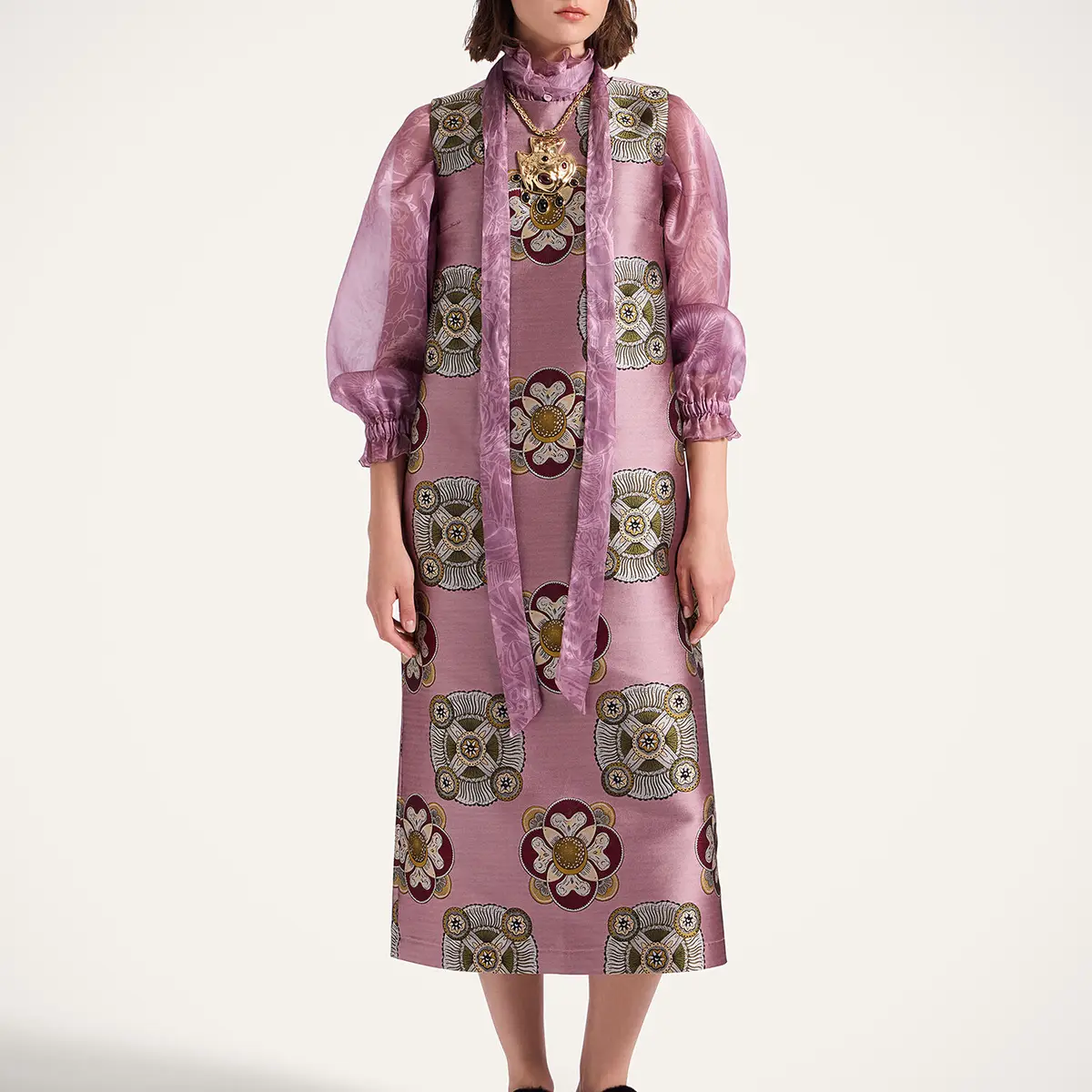 La Double J Column Dress | Thumbnail 3 La Double J Column Dress | Thumbnail 3