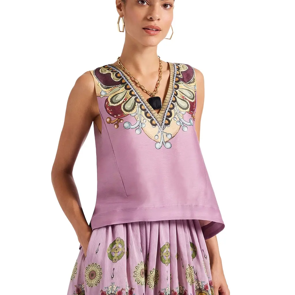 V-Neck Scala Top