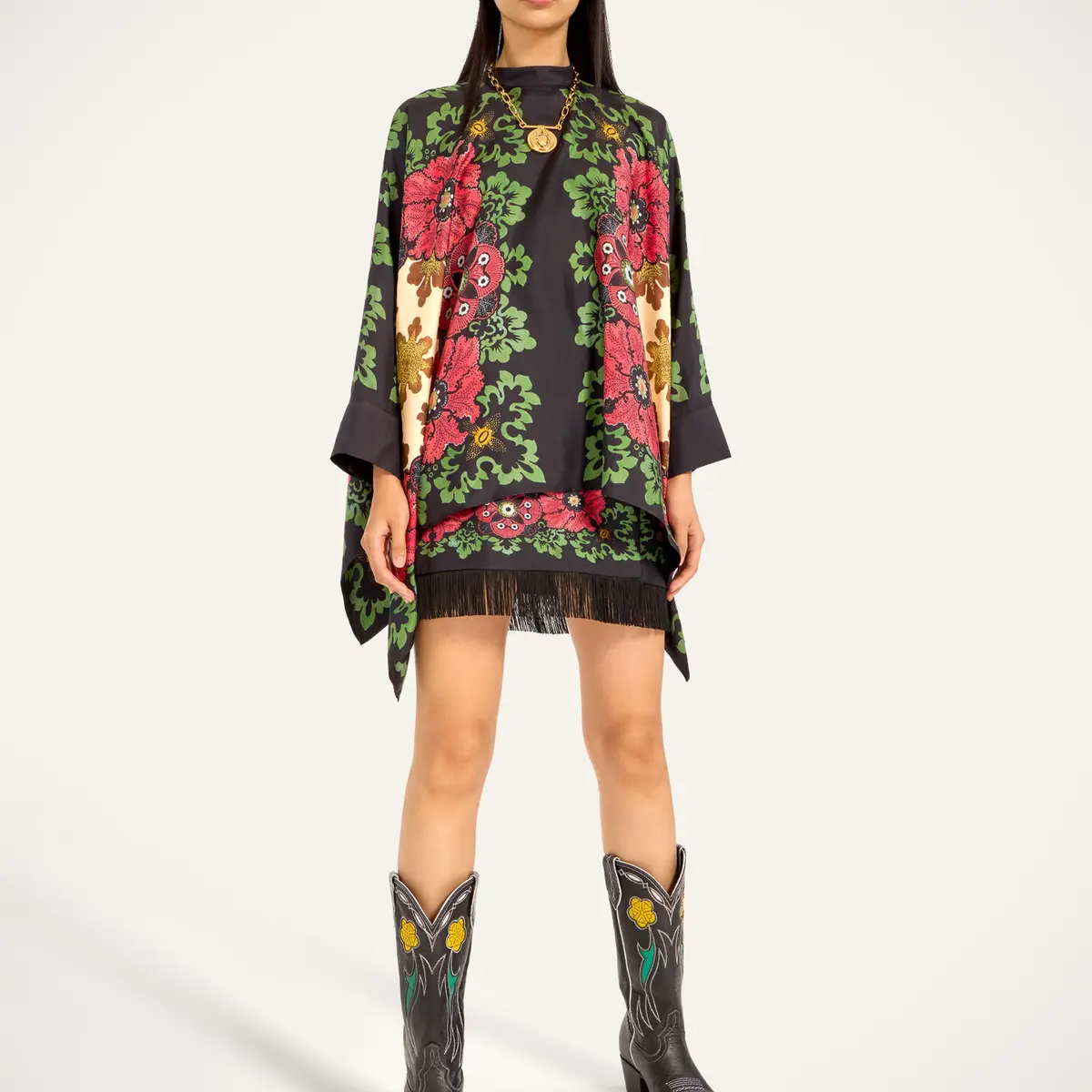La Double J Foulard Mini Skirt | Thumbnail 3 La Double J Foulard Mini Skirt | Thumbnail 3