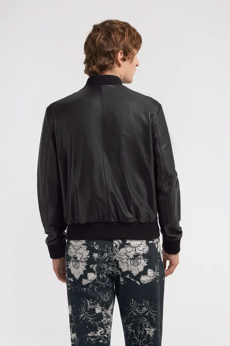 Roberto Cavalli Bomber leather jacket | Thumbnail 3 Roberto Cavalli Bomber leather jacket | Thumbnail 3