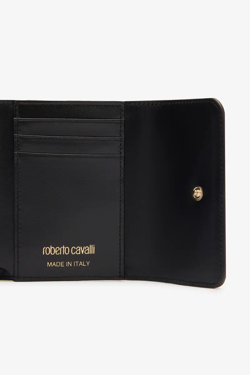 Roberto Cavalli Snake-Effect Card Holder With Logo | Thumbnail 7 Roberto Cavalli Snake-Effect Card Holder With Logo | Thumbnail 7
