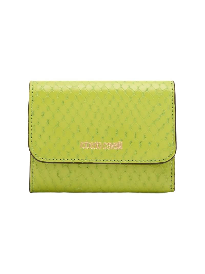 Snake-Effect Card Holder With Logo