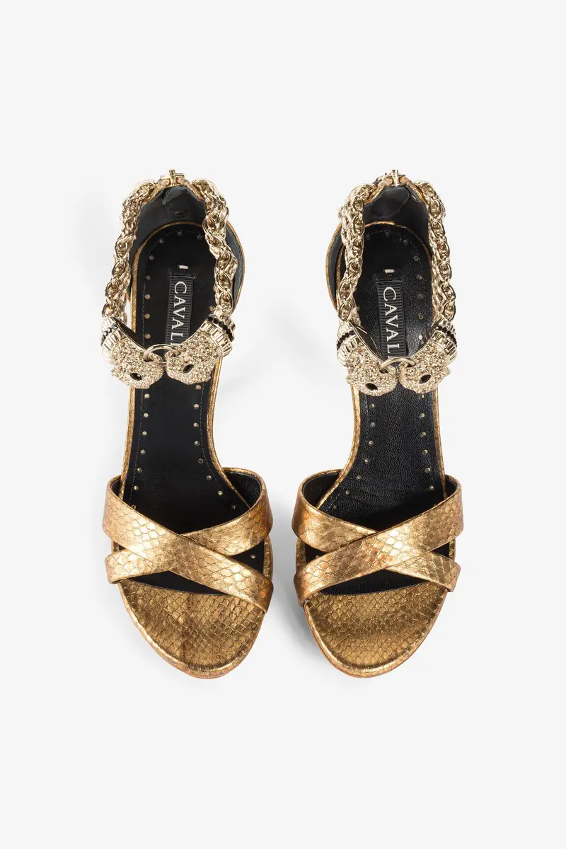 Roberto Cavalli Panther-head high-heel sandals | Thumbnail 4 Roberto Cavalli Panther-head high-heel sandals | Thumbnail 4