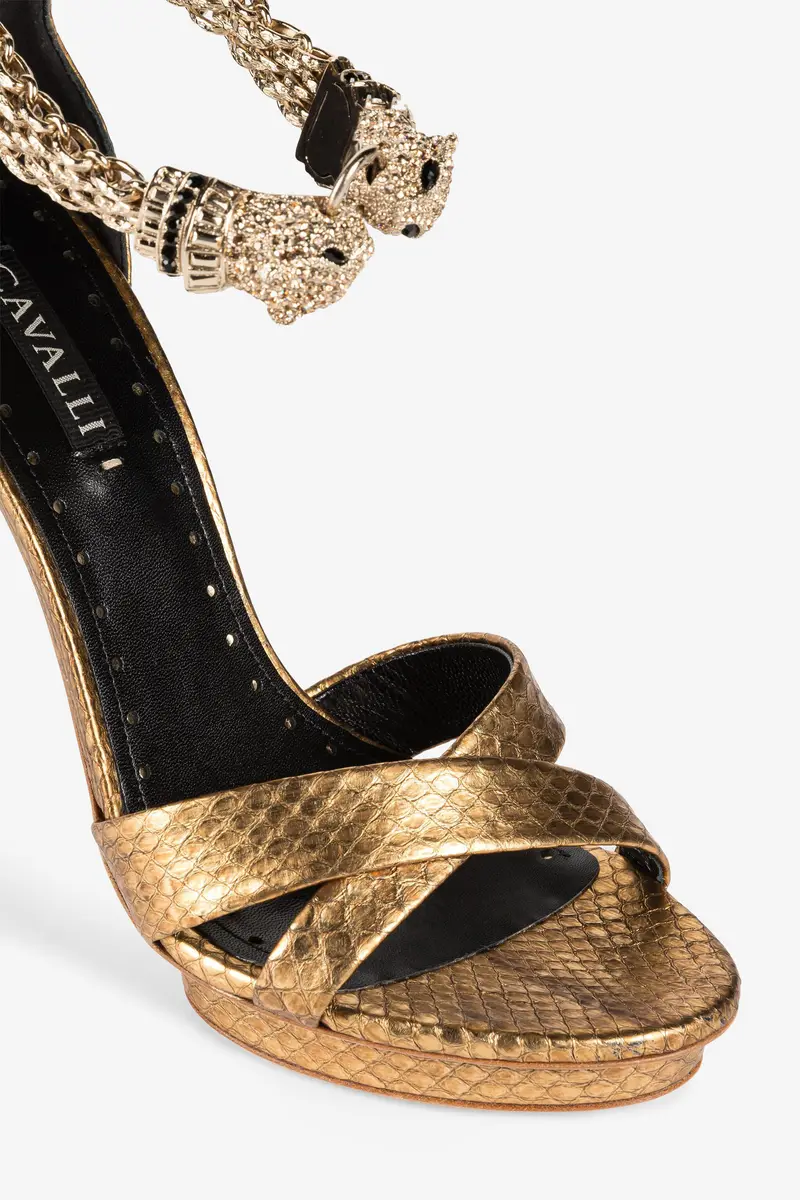 Roberto Cavalli Panther-head high-heel sandals | Thumbnail 5 Roberto Cavalli Panther-head high-heel sandals | Thumbnail 5