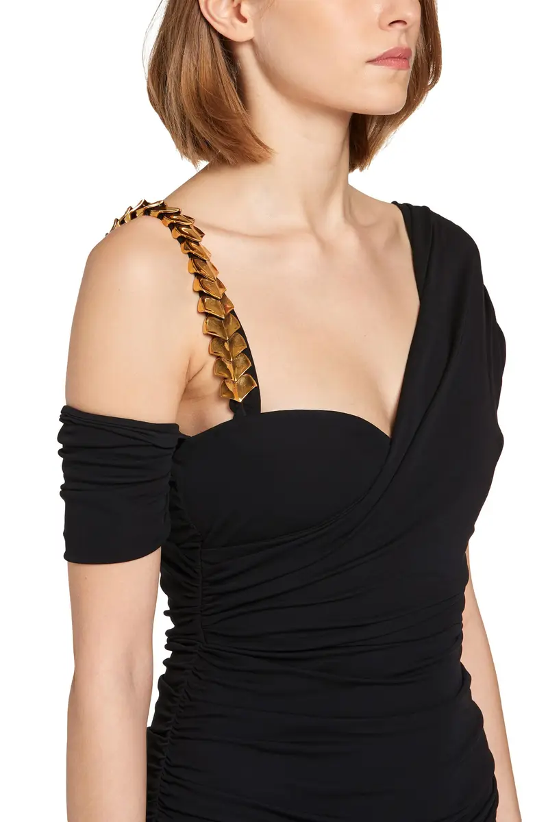 Roberto Cavalli One-Shoulder Mini Dress | Thumbnail 5 Roberto Cavalli One-Shoulder Mini Dress | Thumbnail 5