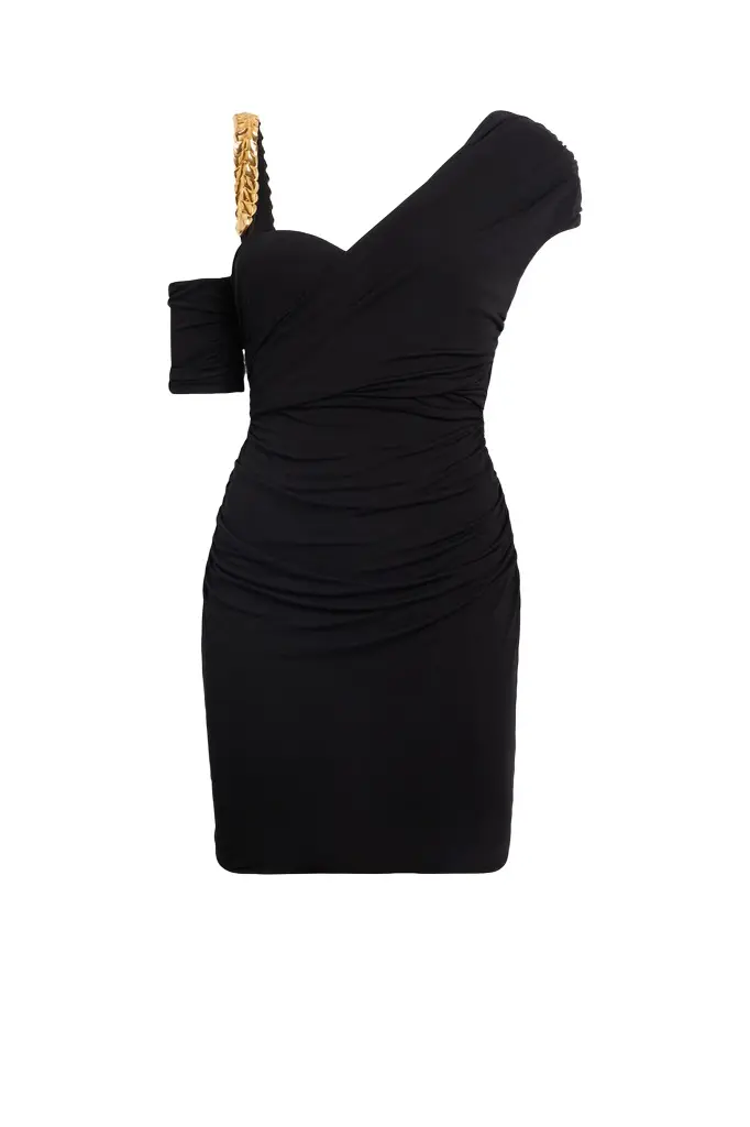 One-Shoulder Mini Dress One-Shoulder Mini Dress