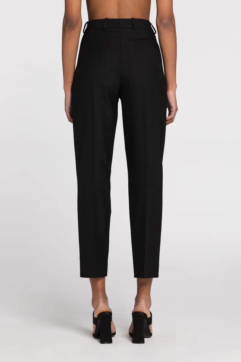 Roberto Cavalli Pressed-crease cropped trousers | Thumbnail 4 Roberto Cavalli Pressed-crease cropped trousers | Thumbnail 4