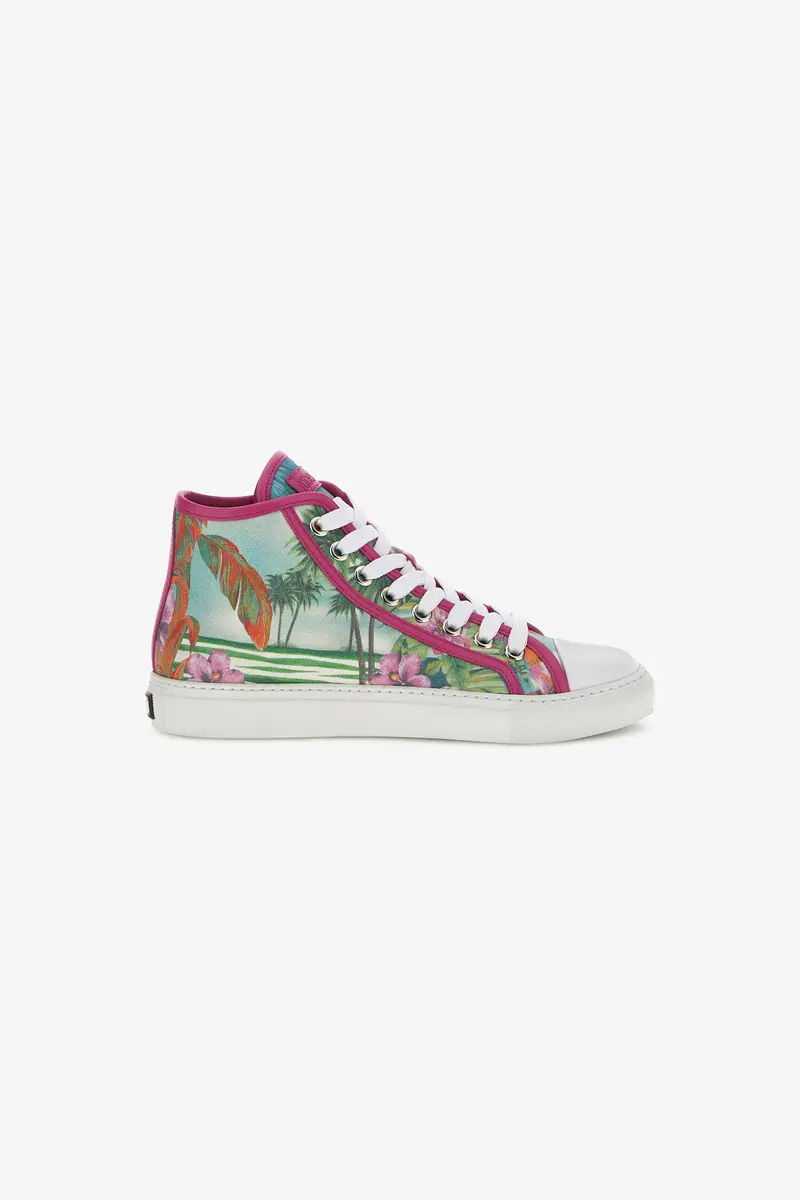 Roberto Cavalli Hawaii print sneakers | Thumbnail 2 Roberto Cavalli Hawaii print sneakers | Thumbnail 2