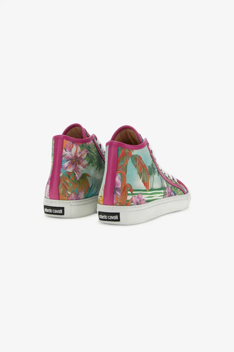 Roberto Cavalli Hawaii print sneakers | Thumbnail 3 Roberto Cavalli Hawaii print sneakers | Thumbnail 3