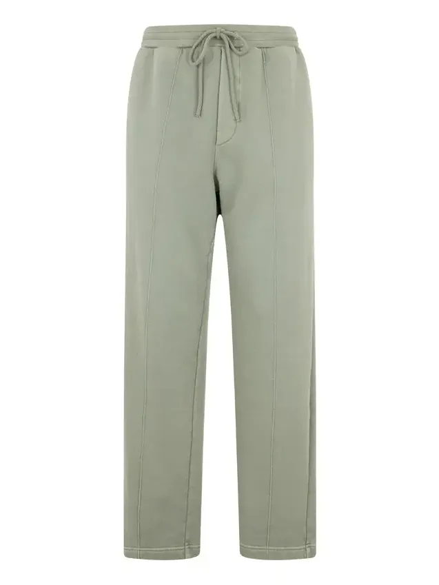 Roberto Cavalli Sage Green Cotton Trousers