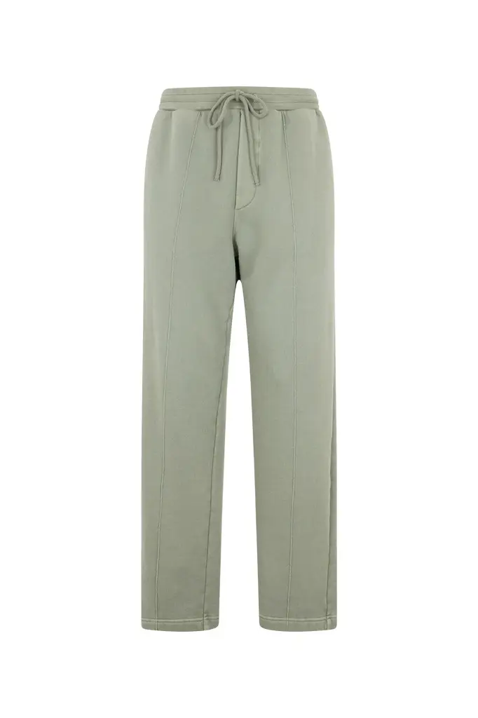 Roberto Cavalli Sage Green Cotton Trousers