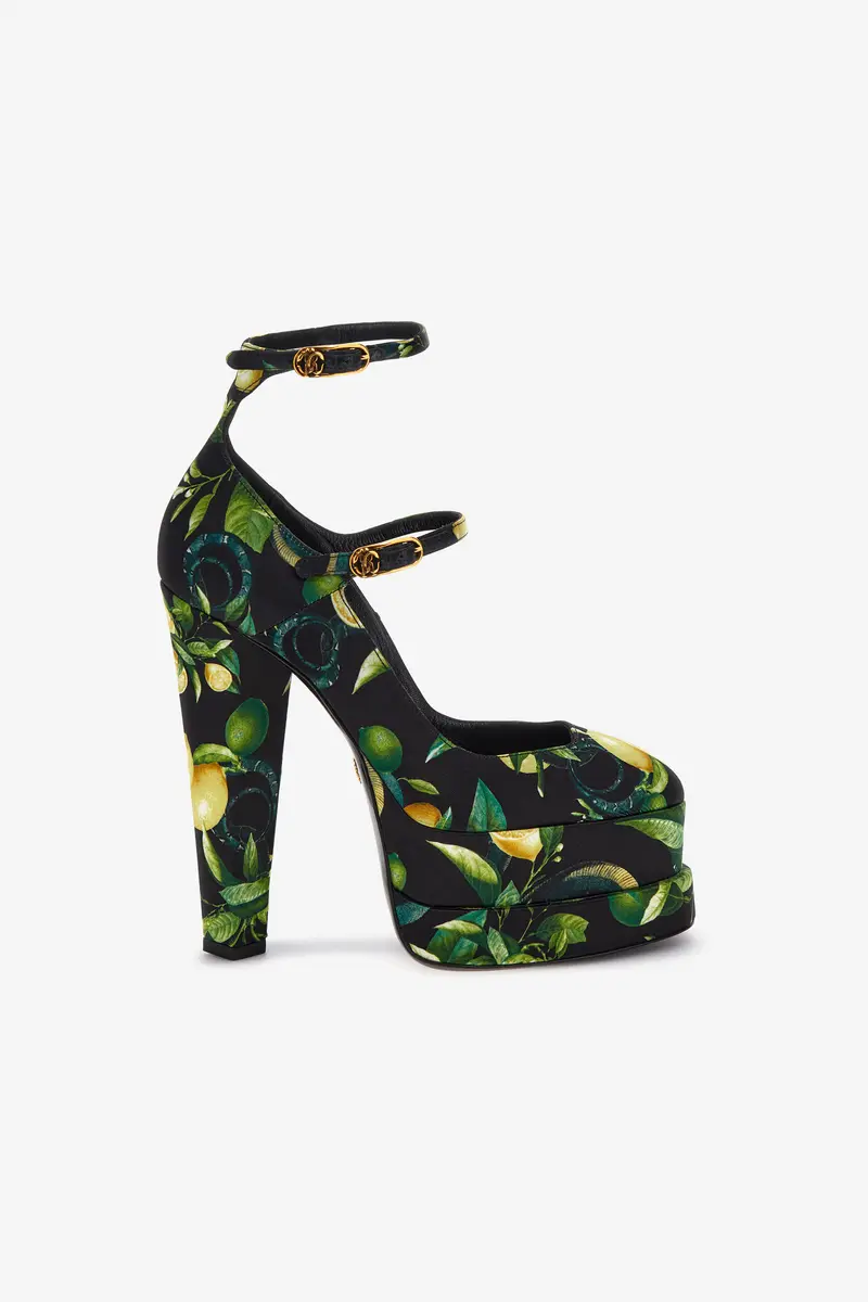 Roberto Cavalli Lemon print platform sandals | Thumbnail 2 Roberto Cavalli Lemon print platform sandals | Thumbnail 2