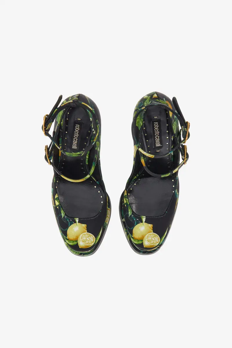 Roberto Cavalli Lemon print platform sandals | Thumbnail 5 Roberto Cavalli Lemon print platform sandals | Thumbnail 5