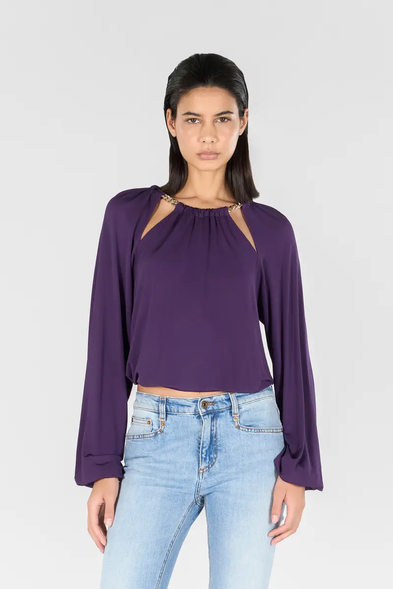 Roberto Cavalli Women long-sleeve t-shirt | Thumbnail 2 Roberto Cavalli Women long-sleeve t-shirt | Thumbnail 2