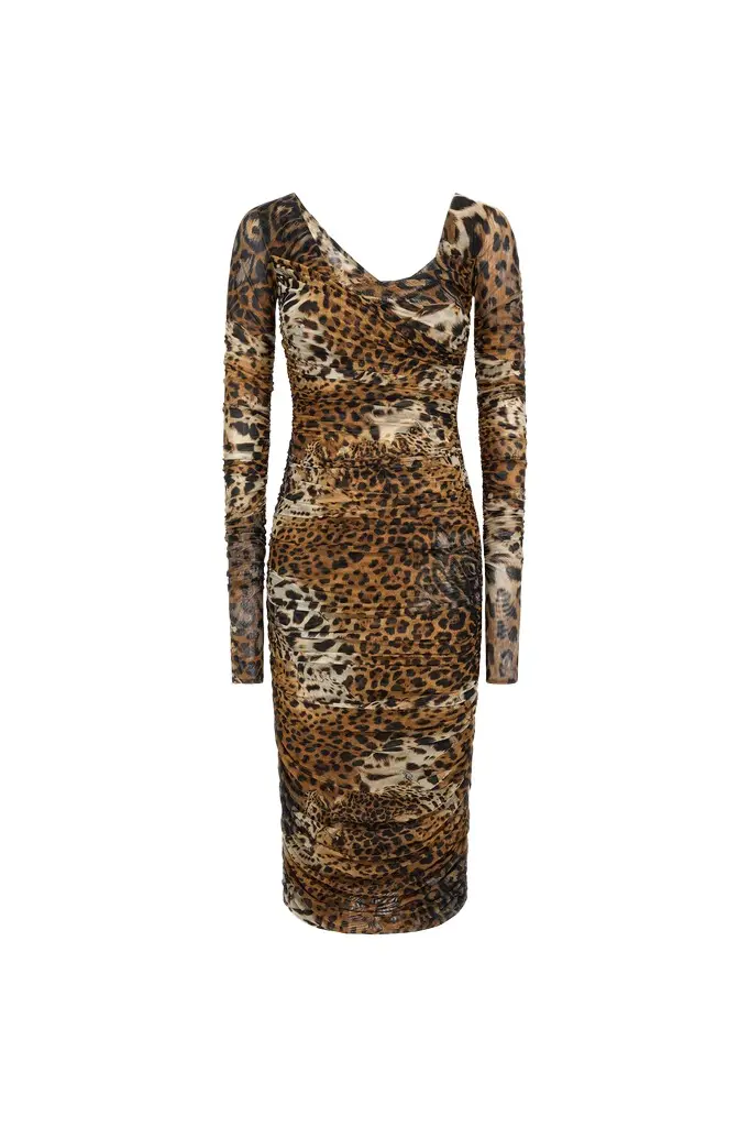 Stretch Jaguar Skin print dress Stretch Jaguar Skin print dress