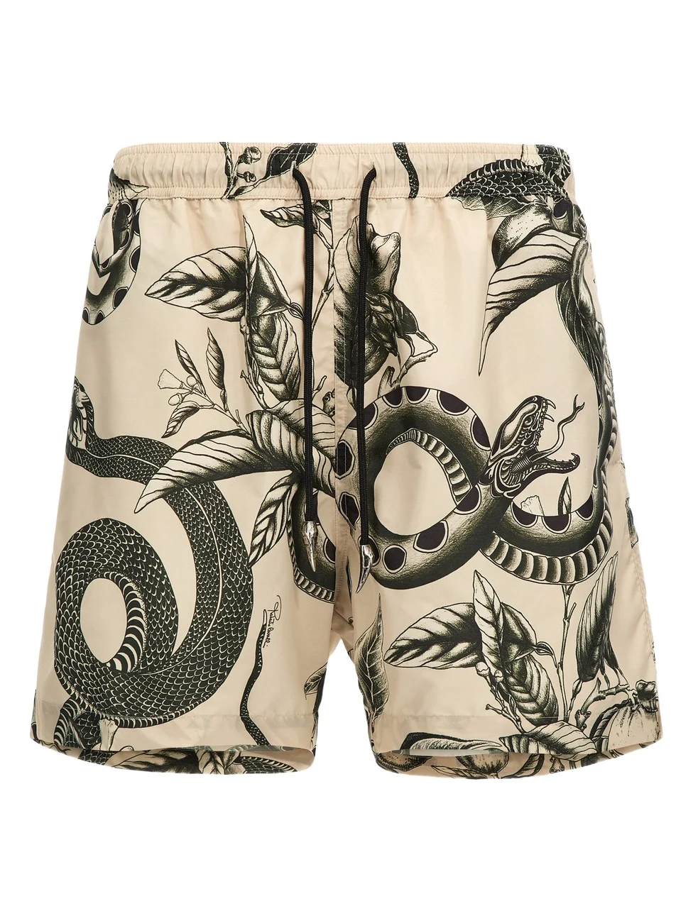 Roberto Cavalli Swim shorts with Snake print
