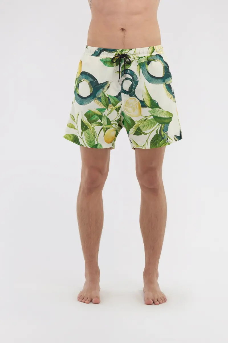 Roberto Cavalli Swim shorts with Lemon print | Thumbnail 2 Roberto Cavalli Swim shorts with Lemon print | Thumbnail 2
