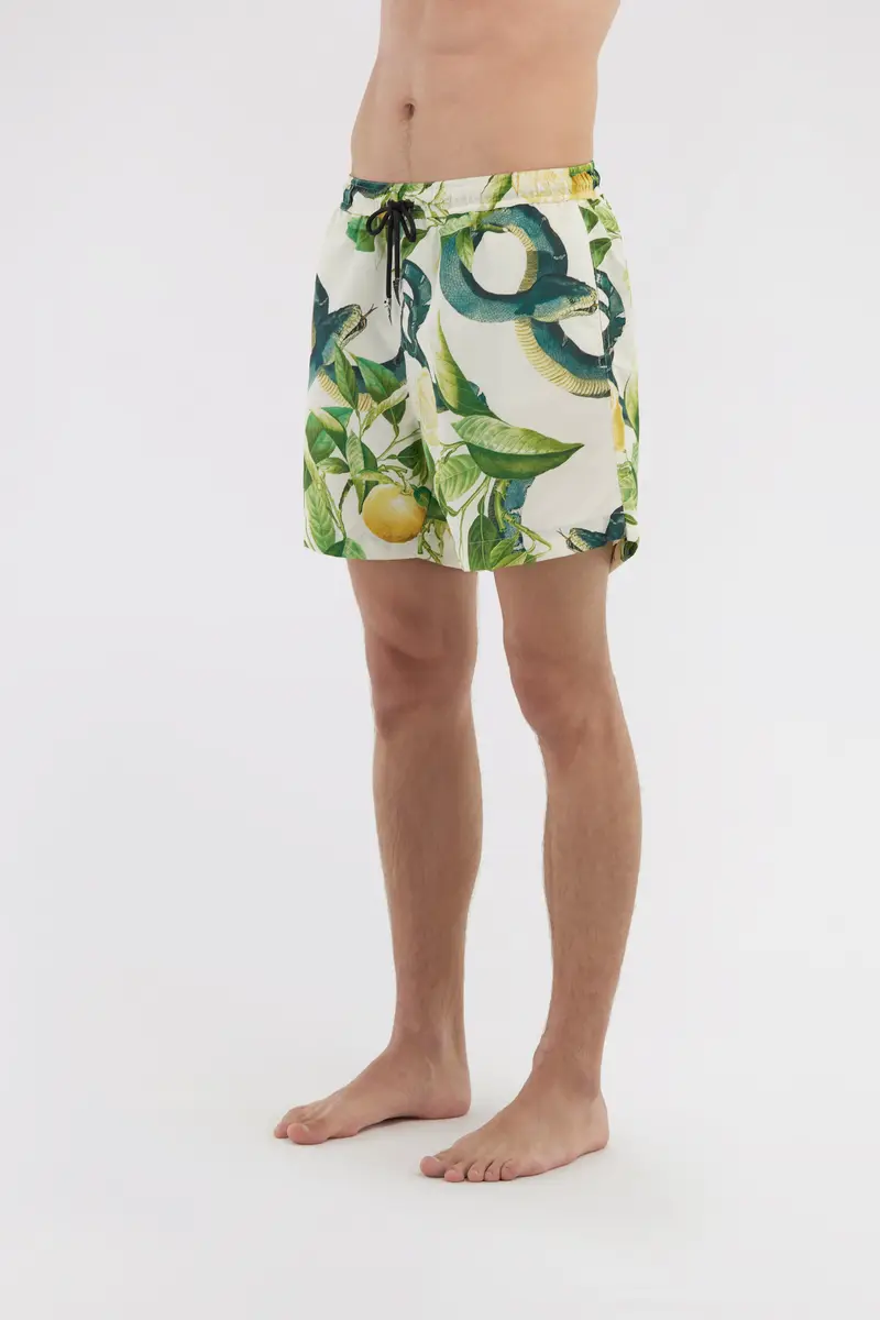 Roberto Cavalli Swim shorts with Lemon print | Thumbnail 4 Roberto Cavalli Swim shorts with Lemon print | Thumbnail 4