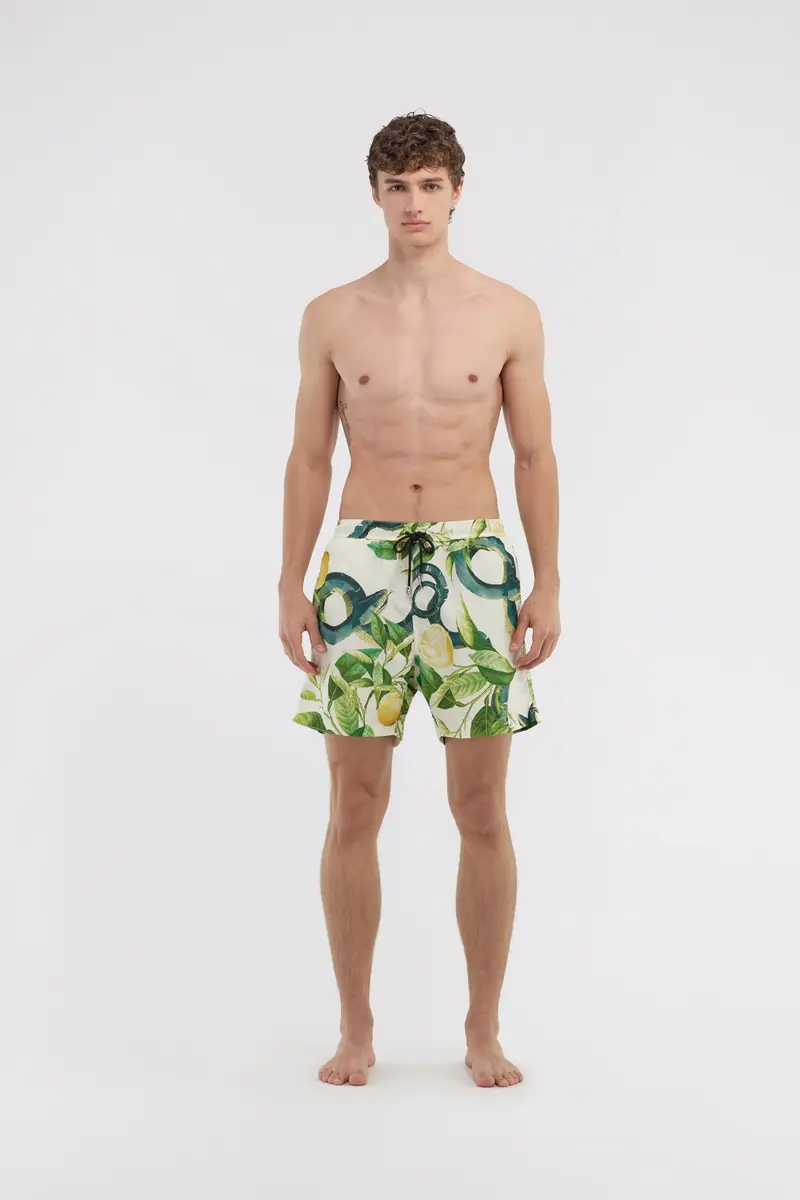 Roberto Cavalli Swim shorts with Lemon print | Thumbnail 5 Roberto Cavalli Swim shorts with Lemon print | Thumbnail 5