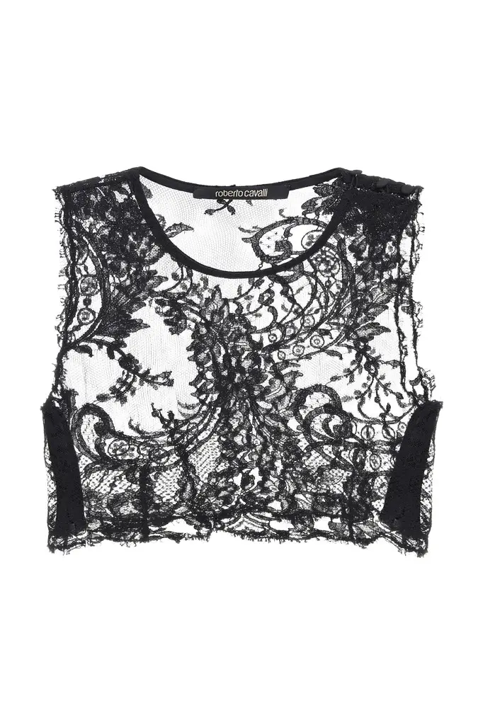 Roberto Cavalli Embroidered top