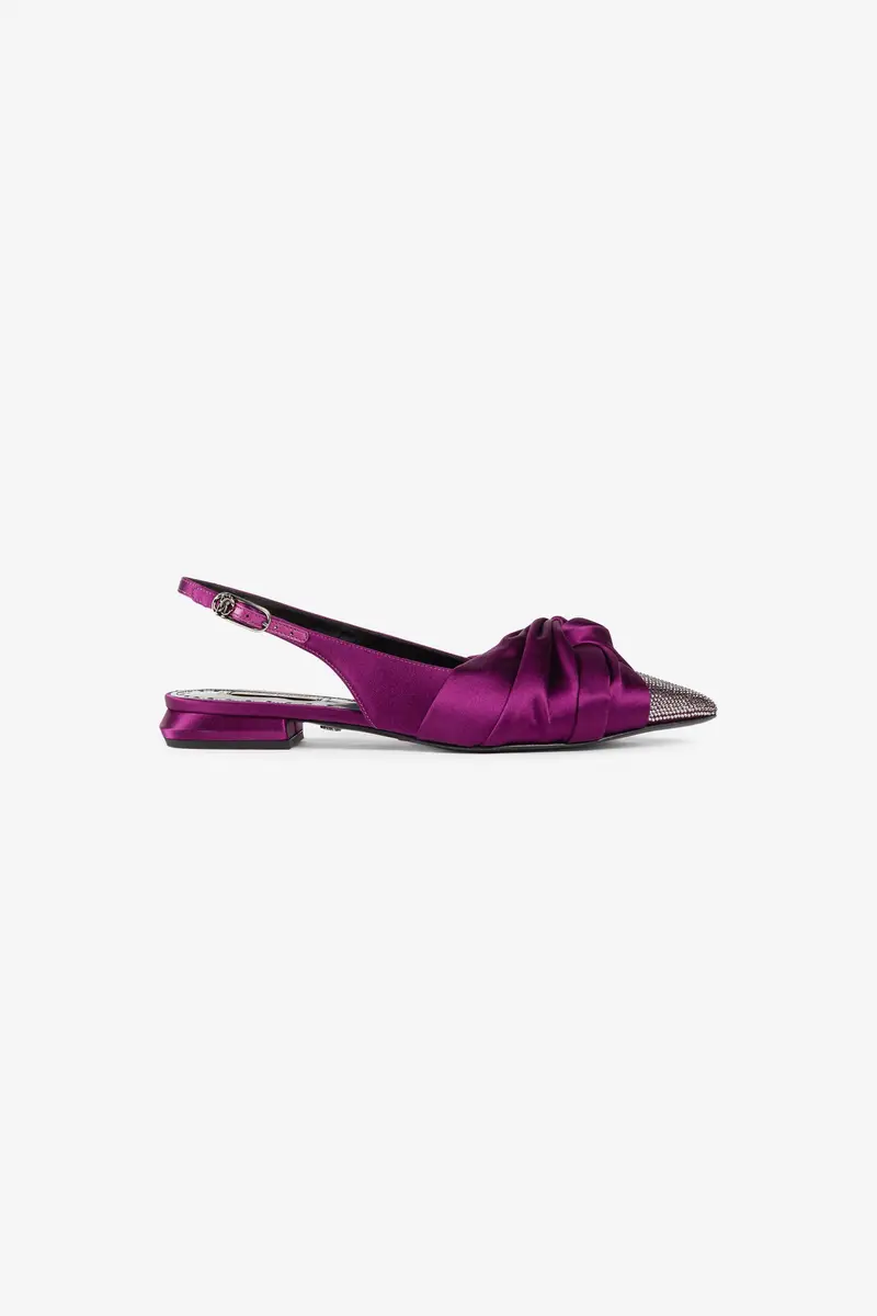 Roberto Cavalli Knot-detail crystal-embellished ballerina shoes | Thumbnail 2 Roberto Cavalli Knot-detail crystal-embellished ballerina shoes | Thumbnail 2