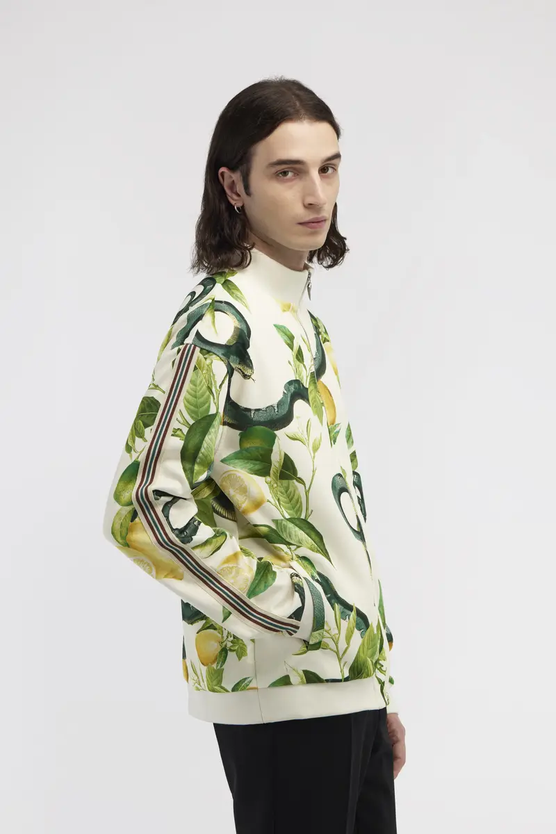 Roberto Cavalli Bomber Lemon print | Thumbnail 4 Roberto Cavalli Bomber Lemon print | Thumbnail 4