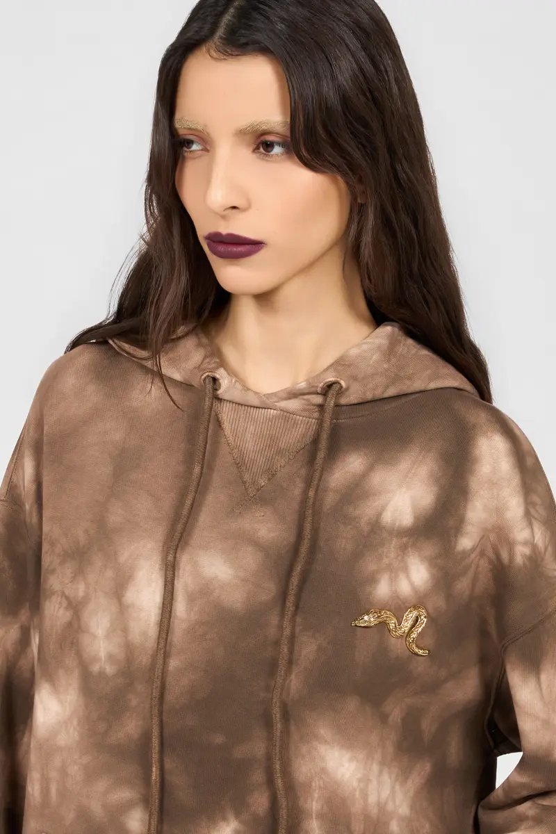 Roberto Cavalli Sweatshirt with Tie Dye | Thumbnail 4 Roberto Cavalli Sweatshirt with Tie Dye | Thumbnail 4