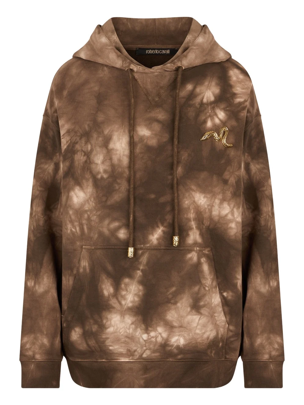 Roberto Cavalli Sweatshirt with Tie Dye
