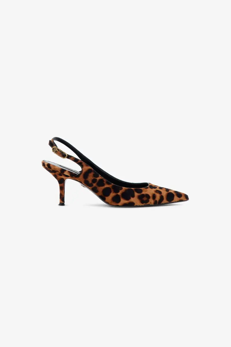 Roberto Cavalli Leopard Print Slingback Pumps | Thumbnail 2 Roberto Cavalli Leopard Print Slingback Pumps | Thumbnail 2
