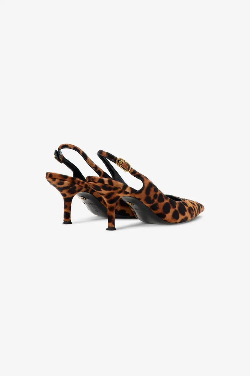 Roberto Cavalli Leopard Print Slingback Pumps | Thumbnail 3 Roberto Cavalli Leopard Print Slingback Pumps | Thumbnail 3