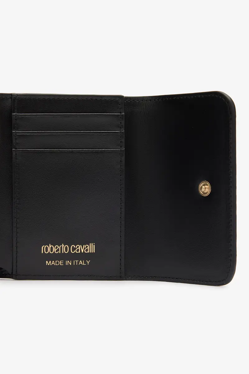 Roberto Cavalli Laminated Cardholder with Snake Print | Thumbnail 7 Roberto Cavalli Laminated Cardholder with Snake Print | Thumbnail 7