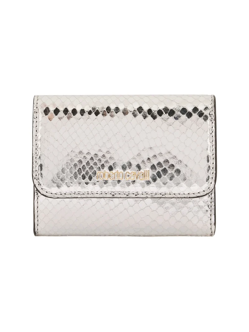 Laminated Cardholder with Snake Print