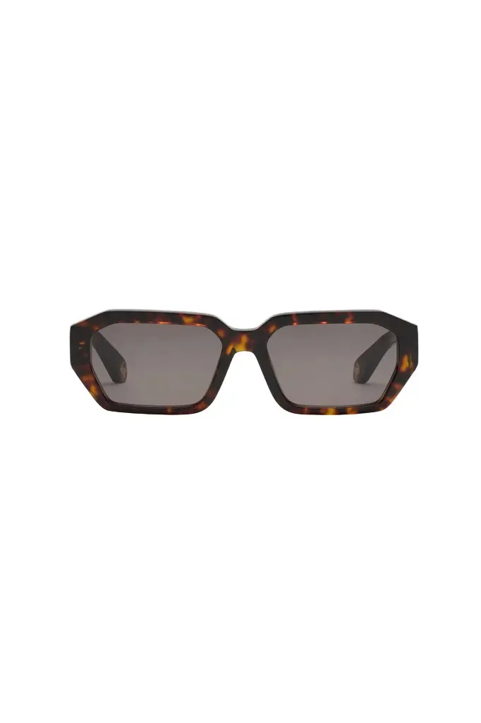 Roberto Cavalli Sunglasses with wide rectangular front and fangs
