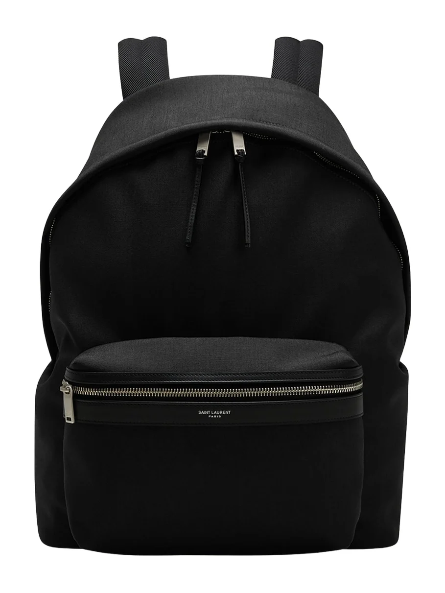 Saint Laurent Men's City Canvas Backpack