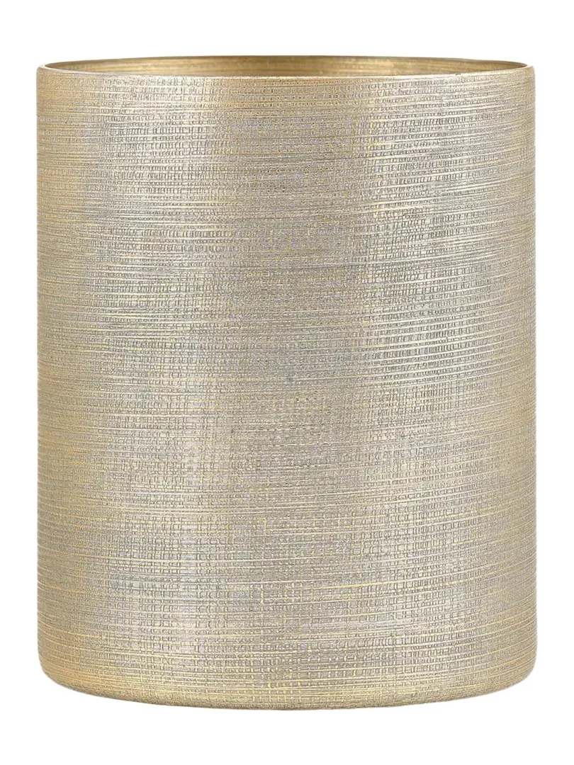 Labrazel Woven Metallic Wastebasket