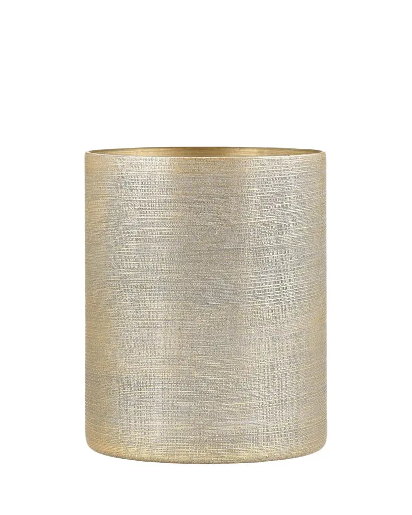 Labrazel Woven Metallic Wastebasket