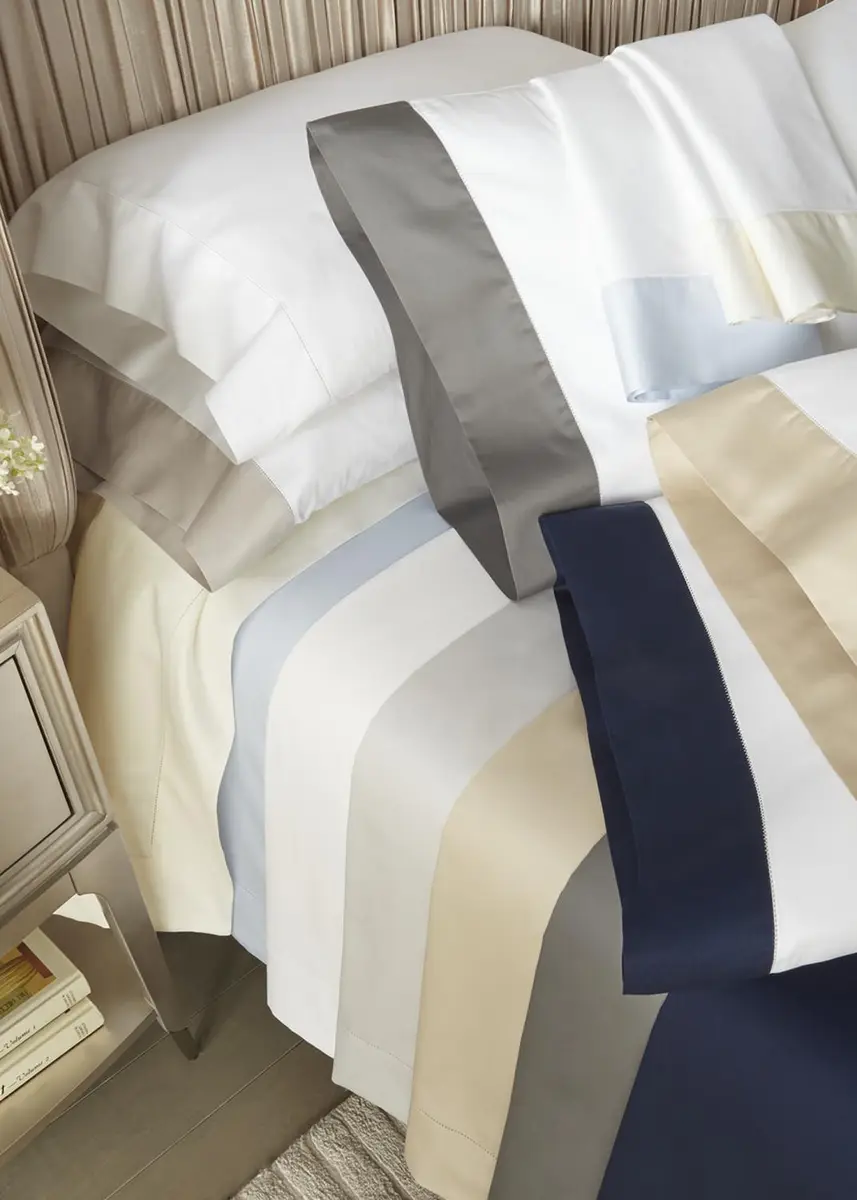 Ralph Lauren Home Organic Sateen Border European Sham | Thumbnail 3