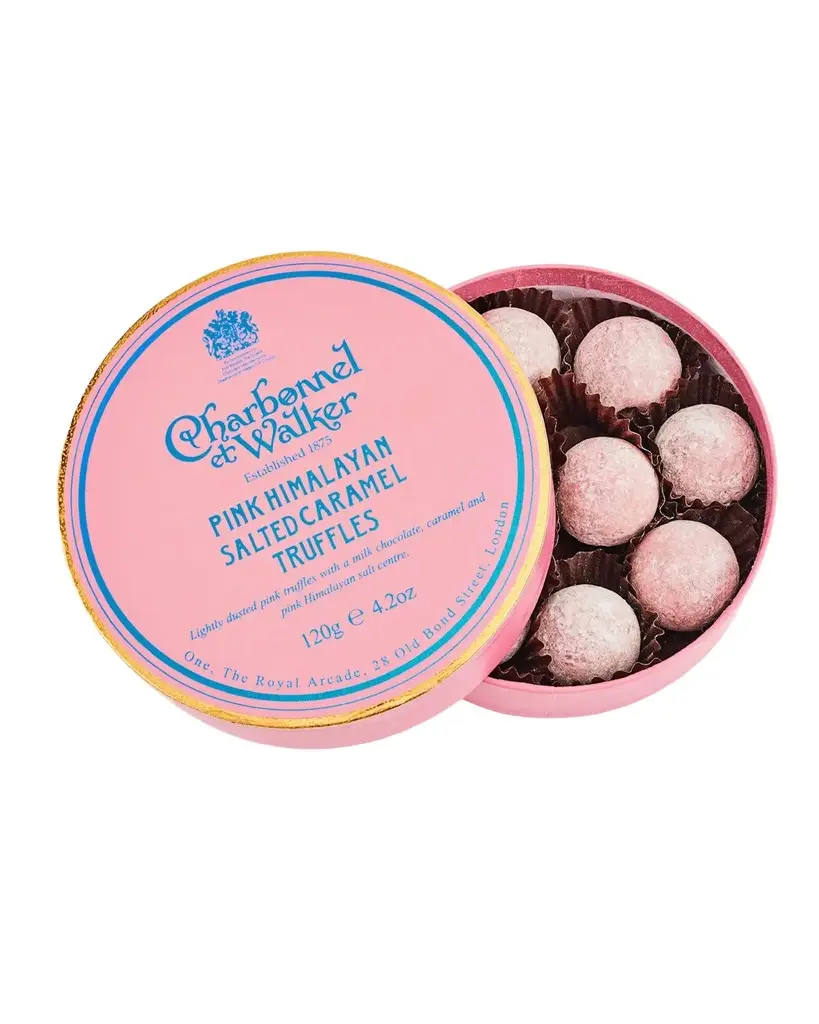Pink Himalayan Salted Caramel Truffles Pink Himalayan Salted Caramel Truffles