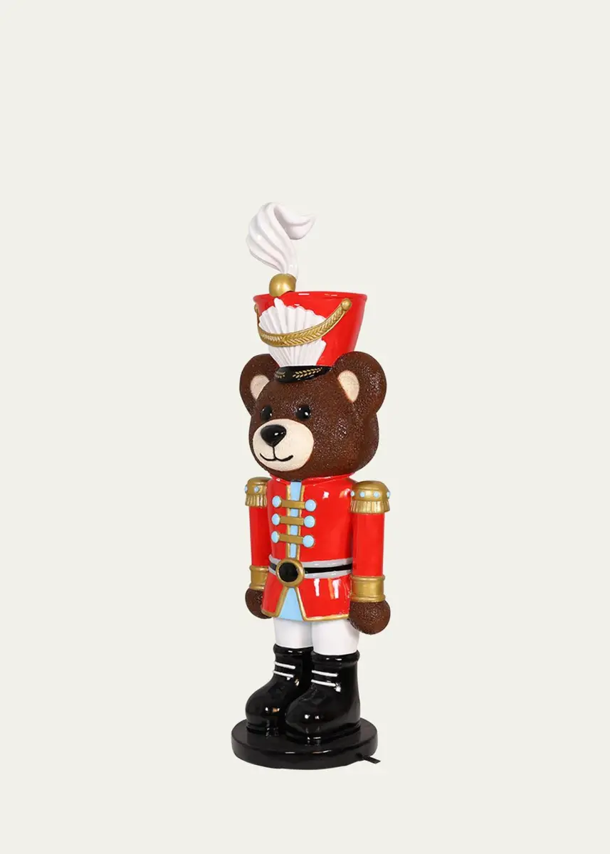 Universal Statues 4' Teddy Bear Nutcracker Statue | Thumbnail 2 Universal Statues 4' Teddy Bear Nutcracker Statue | Thumbnail 2