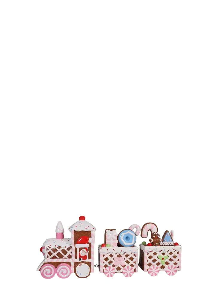 Universal Statues Gingerbread Train