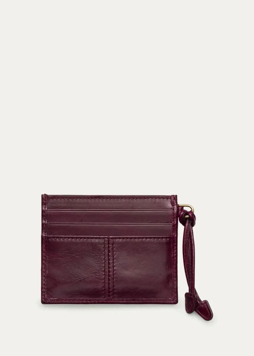 Prada Soft Lux Leather Card Case | Thumbnail 2 Prada Soft Lux Leather Card Case | Thumbnail 2