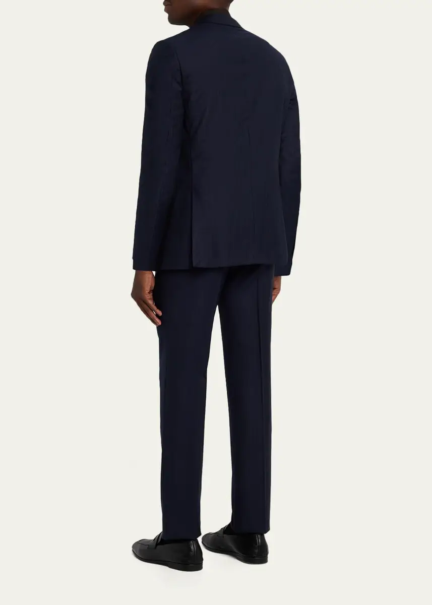 Zegna Men's Trofeo Wool Tonal Stripe Two-Piece Suit | Thumbnail 3 Zegna Men's Trofeo Wool Tonal Stripe Two-Piece Suit | Thumbnail 3